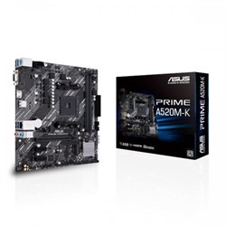 Picture of Asus Prime A520M-K AM4 Micro-ATX AMD Motherboard