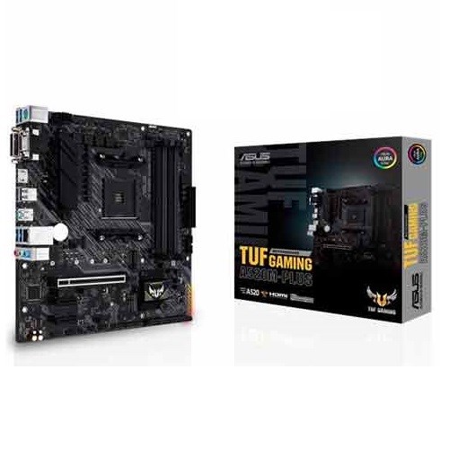 Picture of Asus TUF Gaming A520M-Plus Micro ATX AM4 Motherboard