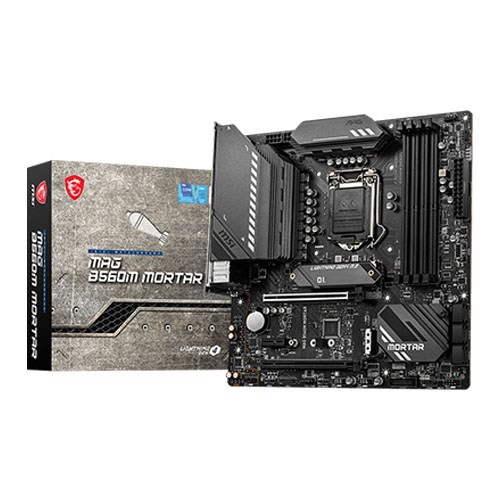 Picture of MSI MAG B560M MORTAR 10th and 11th Gen Micro ATX Motherboard