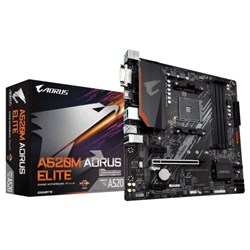 Picture of  Gigabyte A520M Aorus Elite AMD AM4 Gaming Motherboard 
