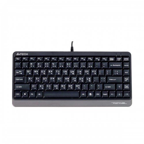 Picture of A4TECH FK11 USB Mini Keyboard With Bangla Black